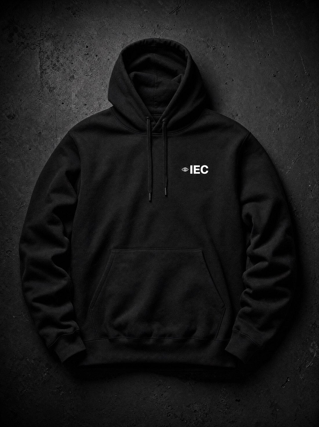 Glitch Eye Hoodie — front