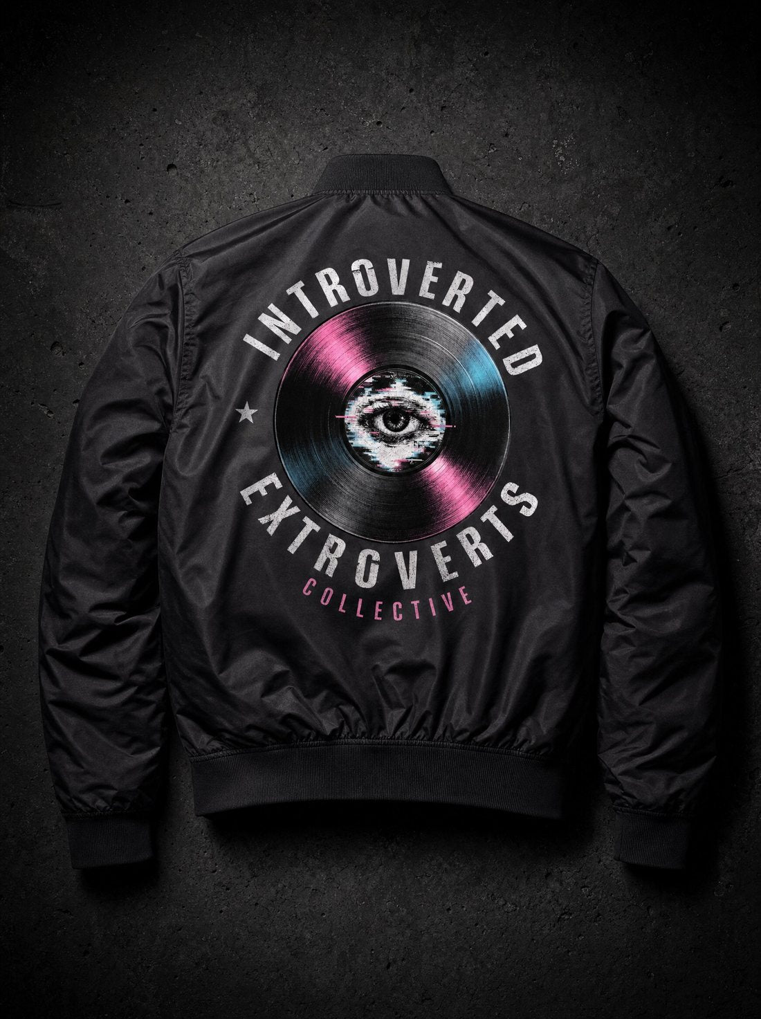 IEC Bomber Jacket — back